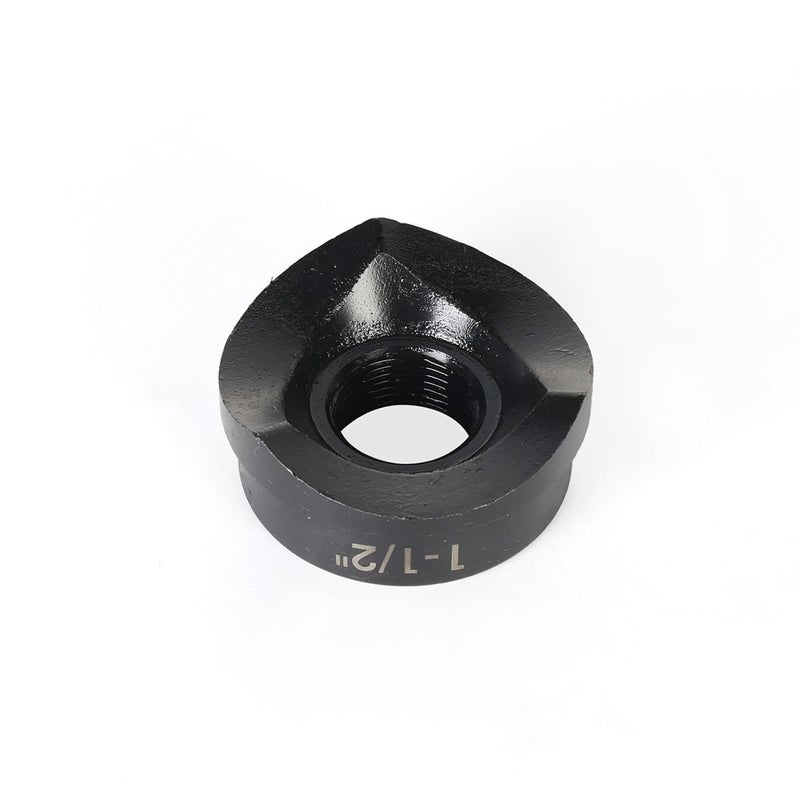 ZUVER 1-1/2" (49mm) Conduit Punch and Die Black Oxide Finish, Work with KO Tools Hydraulic Knockout Driver 3/4"-16UN Thread - Image 3